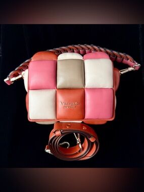 Kate Spade Boxxy 3D Leather Crossbody Bag